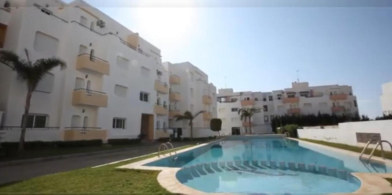 Appartement Avec Piscines, Vue Sur Mer Et Acces A La Plage A Achakar Hill, Tanger. Esterno foto