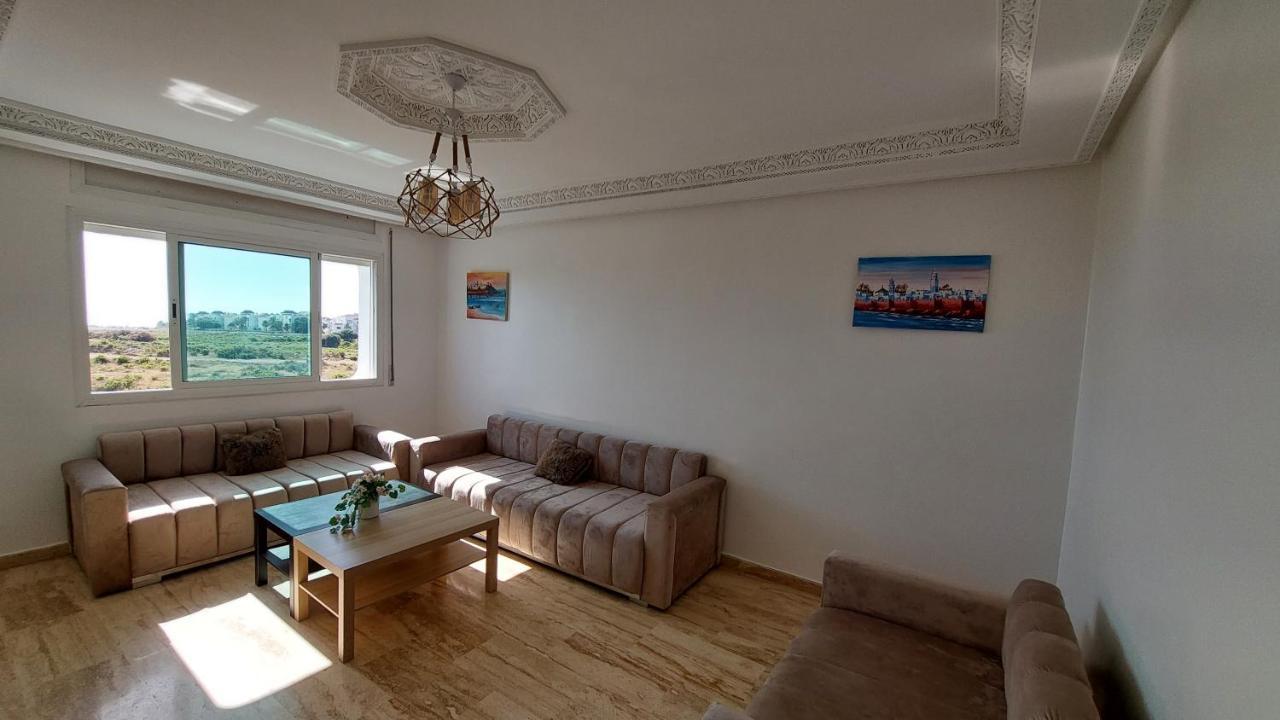 Appartement Avec Piscines, Vue Sur Mer Et Acces A La Plage A Achakar Hill, Tanger. Esterno foto