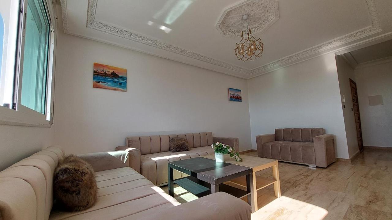 Appartement Avec Piscines, Vue Sur Mer Et Acces A La Plage A Achakar Hill, Tanger. Esterno foto