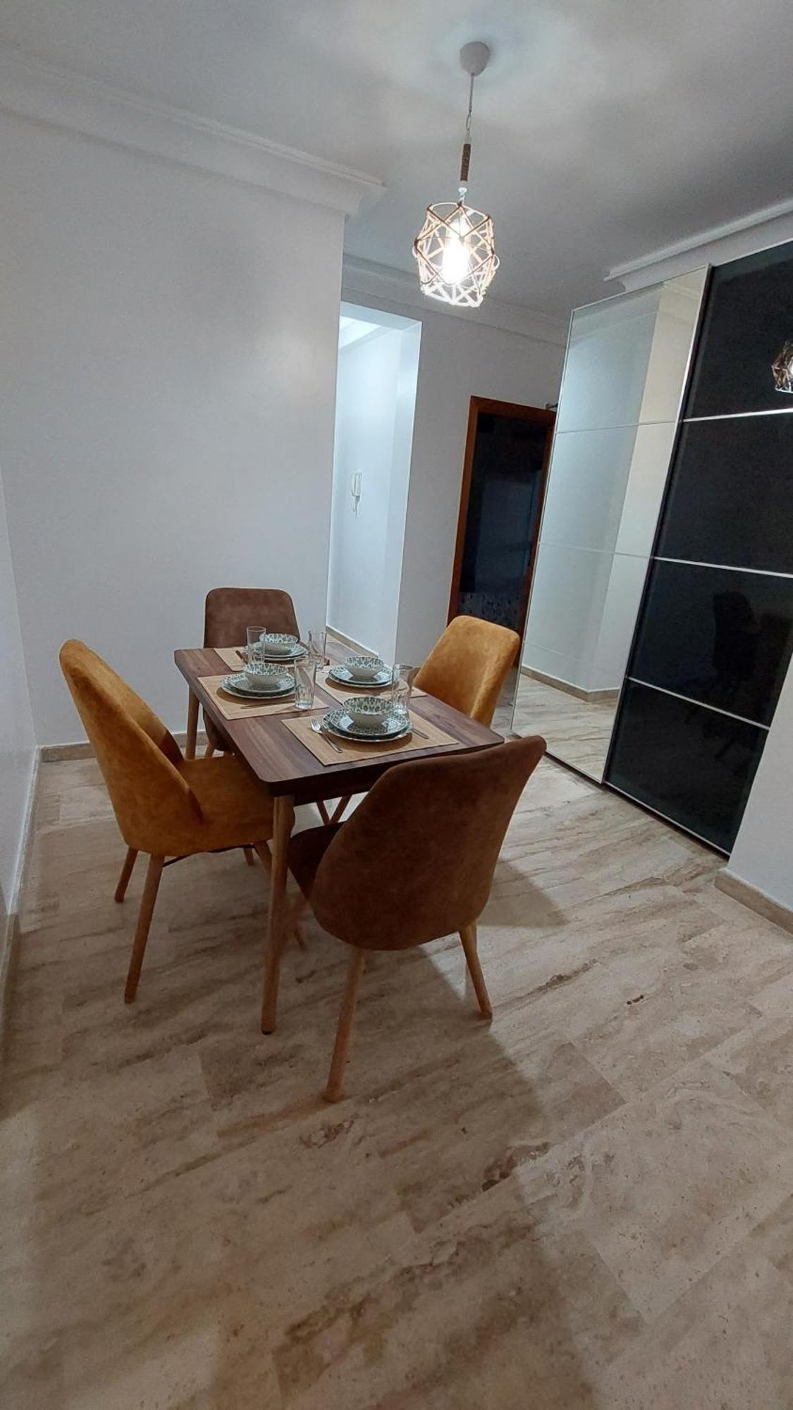 Appartement Avec Piscines, Vue Sur Mer Et Acces A La Plage A Achakar Hill, Tanger. Esterno foto
