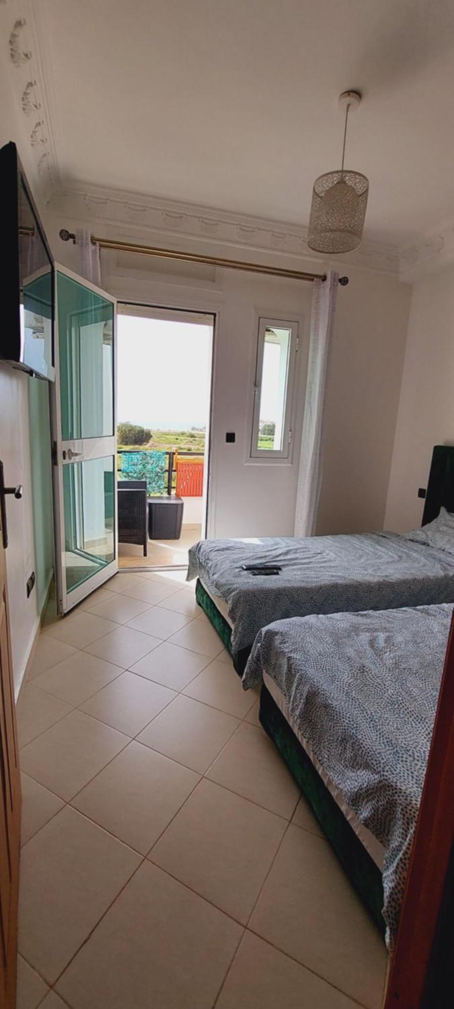 Appartement Avec Piscines, Vue Sur Mer Et Acces A La Plage A Achakar Hill, Tanger. Esterno foto