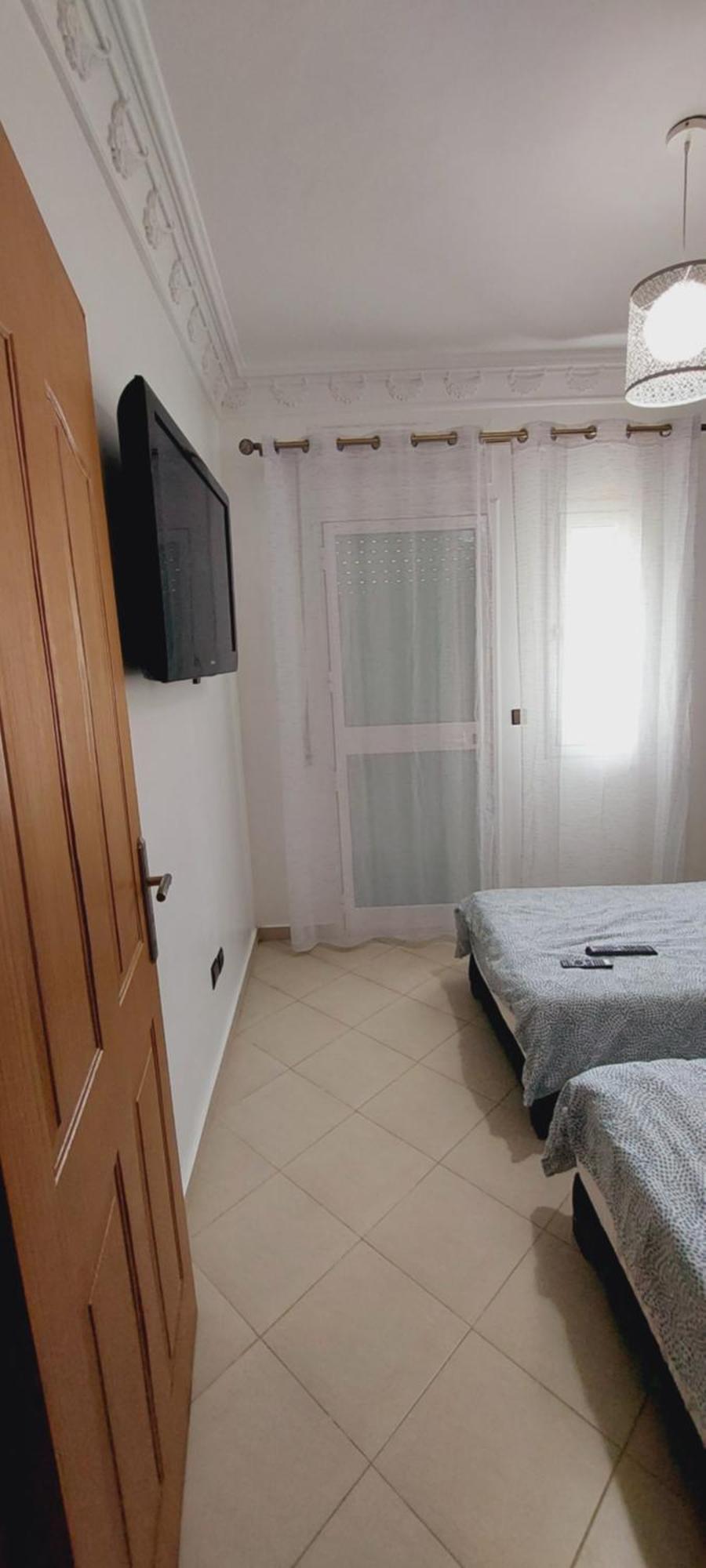 Appartement Avec Piscines, Vue Sur Mer Et Acces A La Plage A Achakar Hill, Tanger. Esterno foto